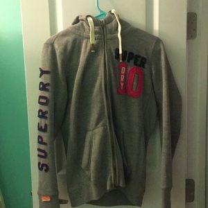 Superdry zip up hoodie